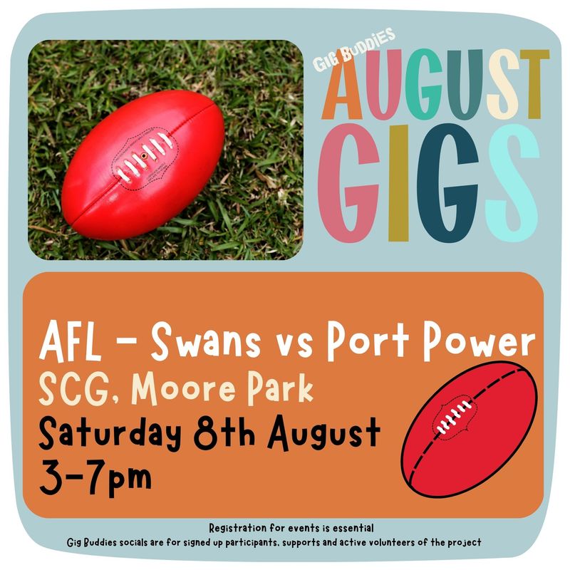 AFL: Sydney Swans vs Port Power @ SCG - Saturday 8 August
