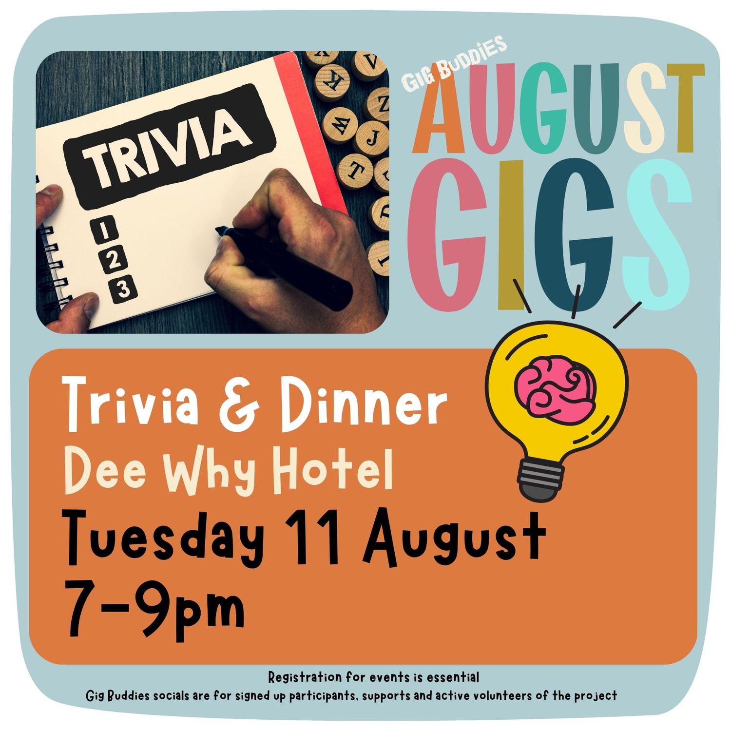Trivia &amp; dinner @ Dee Why Hotel- Tuesday  11 August