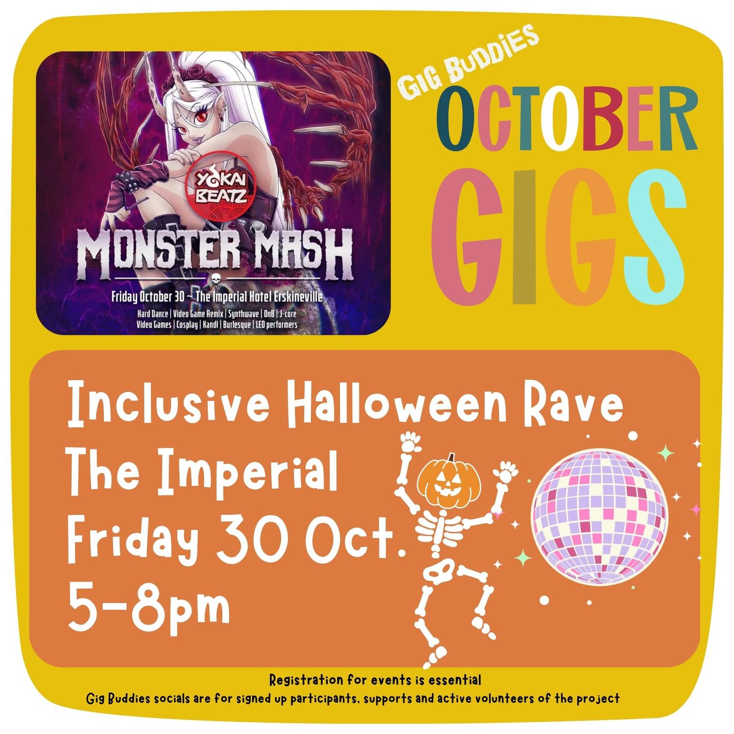 Inclusive Rave @ The Imperial - Friday 30 October