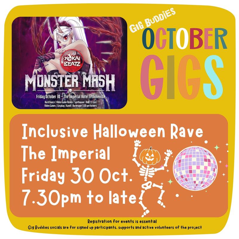 Inclusive Rave @ The Imperial - Friday 30 October