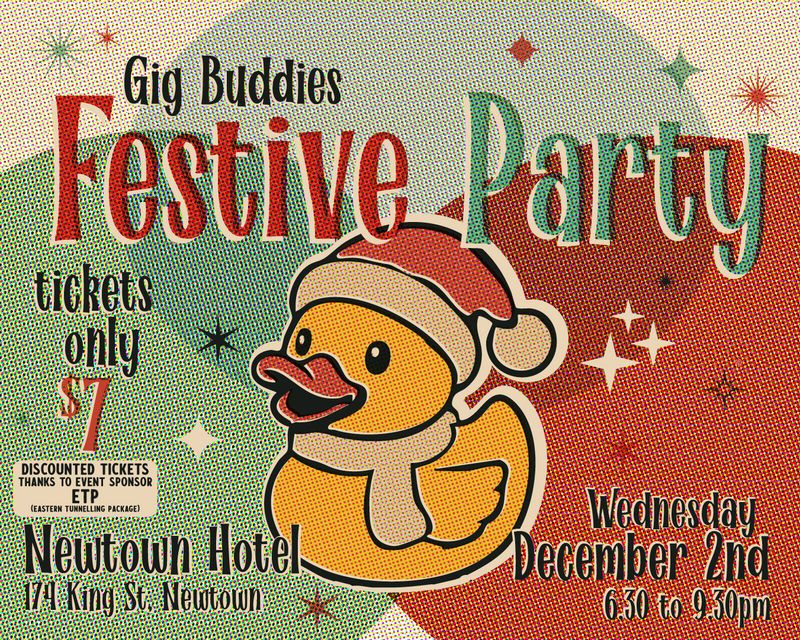 Gig Buddies festive party  - Wednesday 2 December