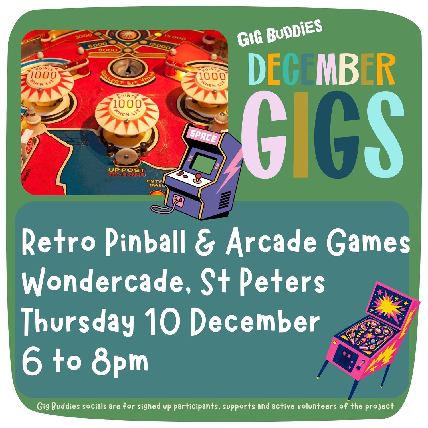 Retro Pinball and Arcade Games @ Wondercade St Peters - Thursday 10 December