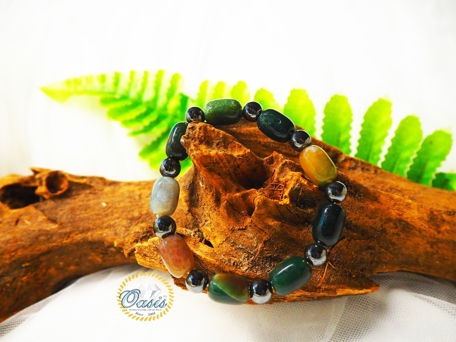 MOSS AGATE / AKIK LUMUT / BLOODSTONE