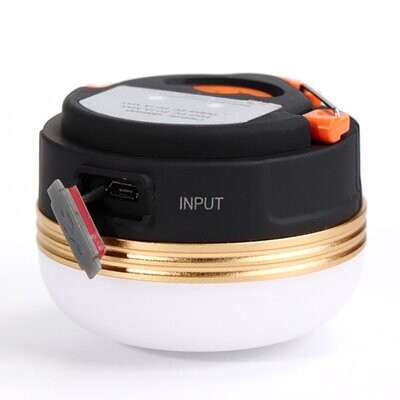 Fabulous LED Magnetic Rechargeable Camping light and USB charger.
In stock Now!