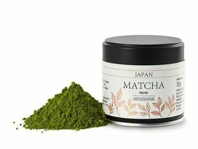 Matcha poeder ceremonial grade Bio 30 gr