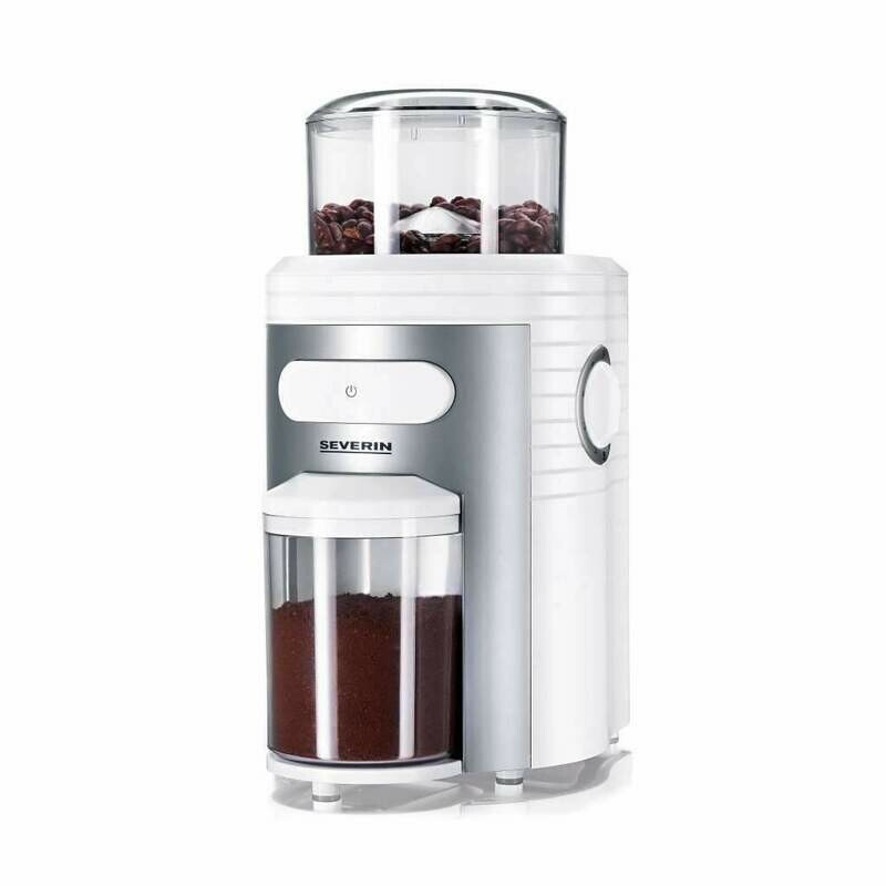 Severin KM3873 Koffiemolen Wit/Zilver