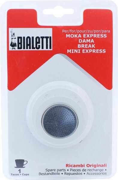 Bialetti Moka Express 3 ringen en filter