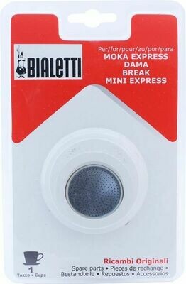 Bialetti Moka Express 3 ringen en filter