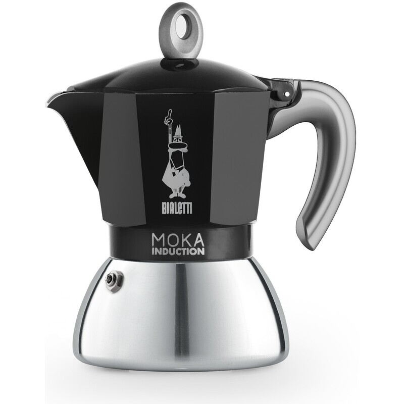 Bialetti Moka Induction Zwart