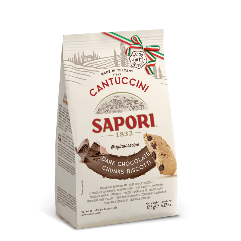 Sapori Dark Chocolate cantuccini
