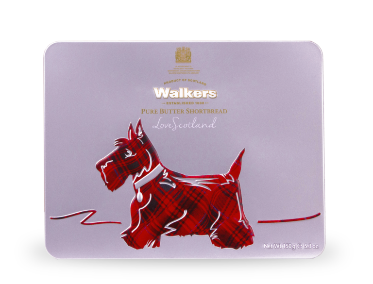 Walkers Scottie dog shortbread collection tin 150 gr