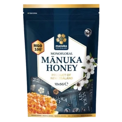 MNZ Manuka honey GMO 100+ snappacks