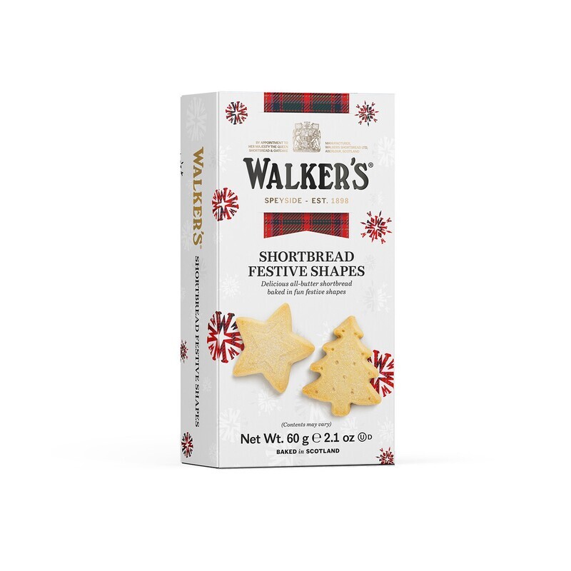 Walkers Shortbread Festive Shapes