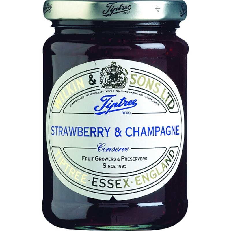 WILKIN &amp; SONS Strawberry &amp; champagne 340 gr
