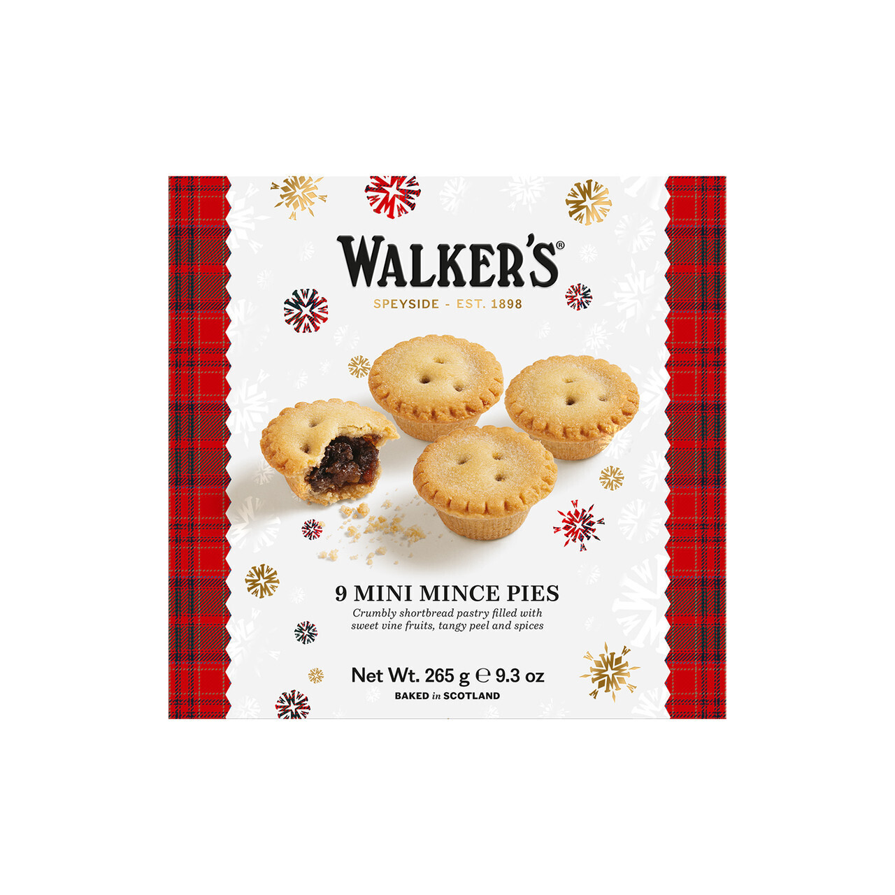 Walkers luxury mini mince Pies 9 stuks