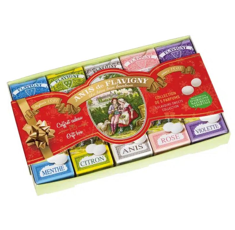 Les Anis de Flavigny cadeauset 5 x 18 gr