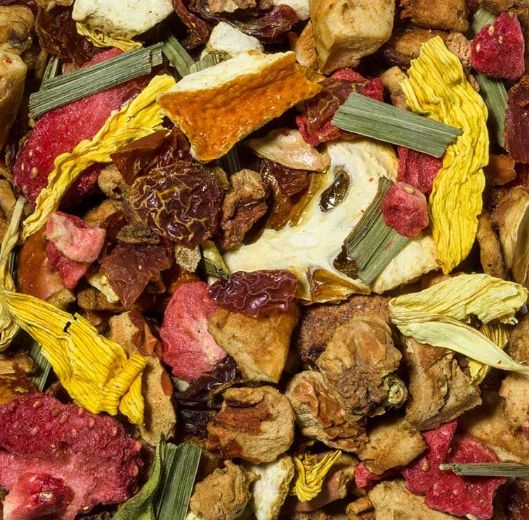 Orange, Lime & Strawberry