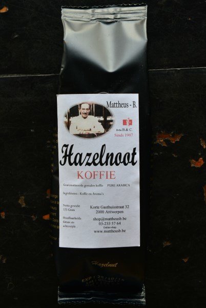 Hazelnoot koffiepoeder (gearomatiseerd) 125 gr