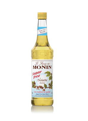Monin Hazelnoot Suikervrij 70 cl