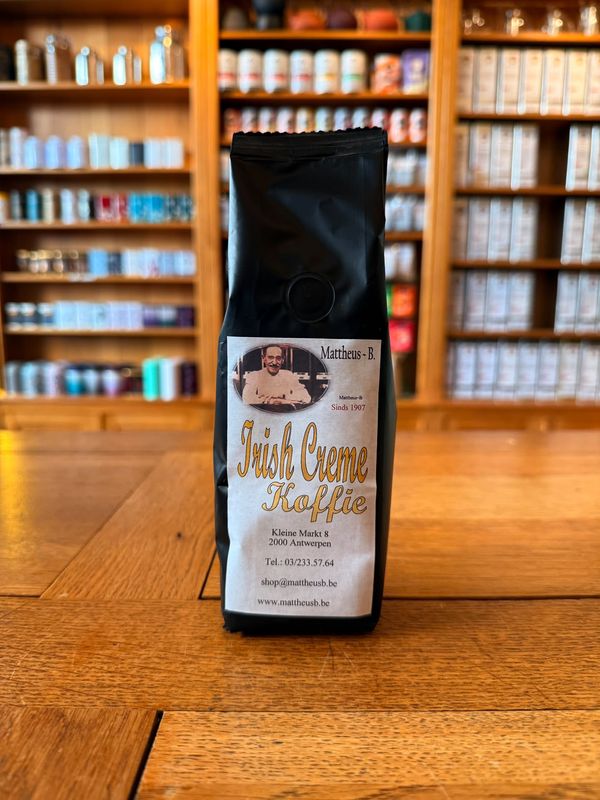 Irish cream koffiepoeder (gearomatiseerd) 125 gr Irish cream koffiepoeder (gearomatiseerd) 125 gr
