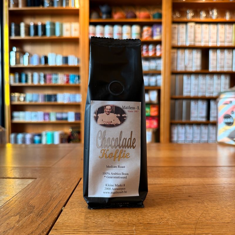 Chocolade koffiepoeder (gearomatiseerd) 125 gr