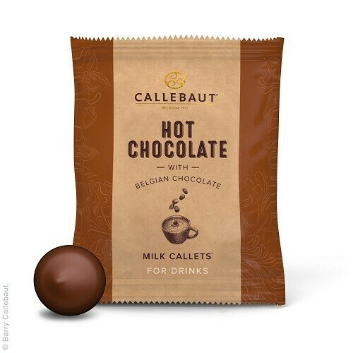 Callebaut Hot chocolate Callets, Kies uw smaak: Melk chocolade