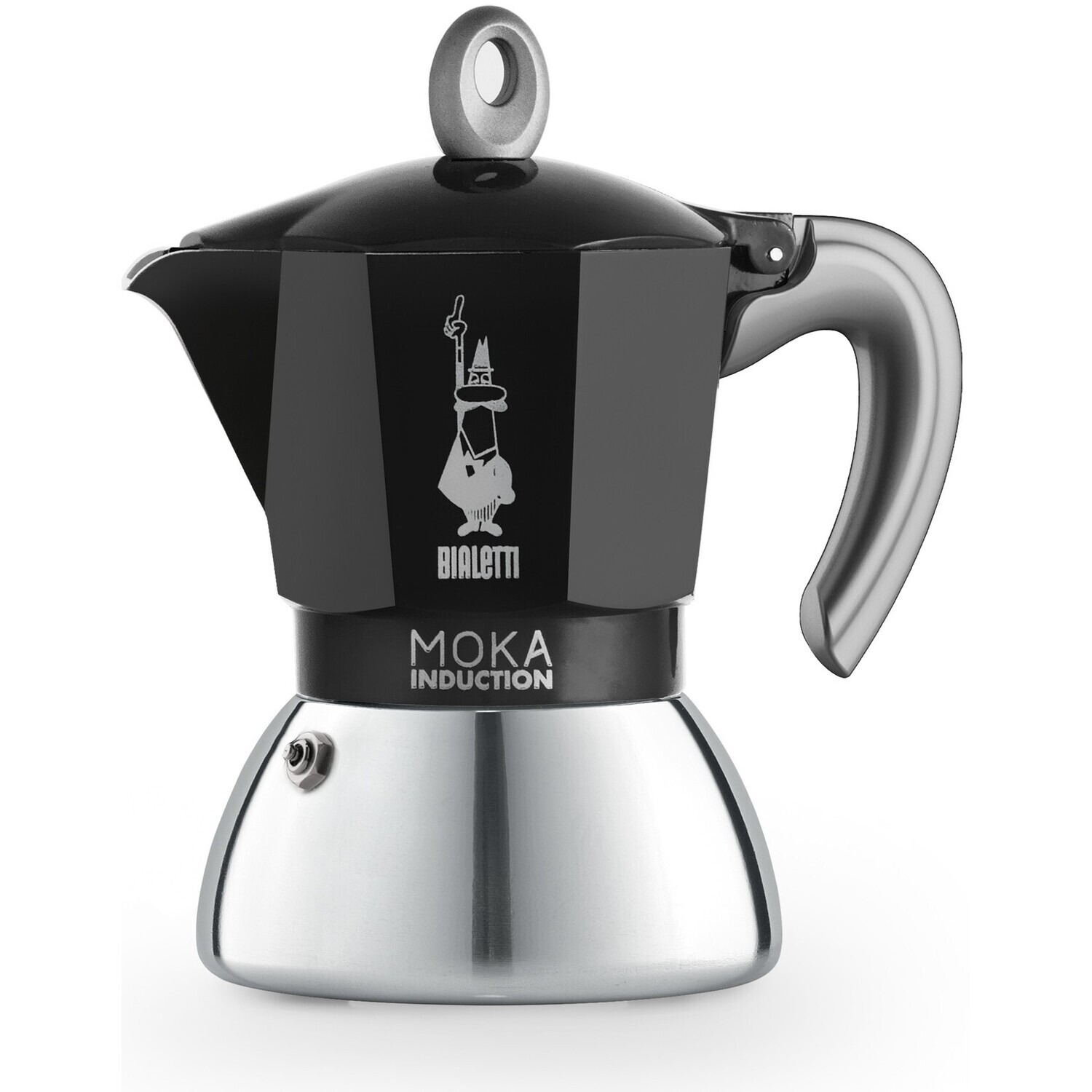 Bialetti Moka Induction Zwart