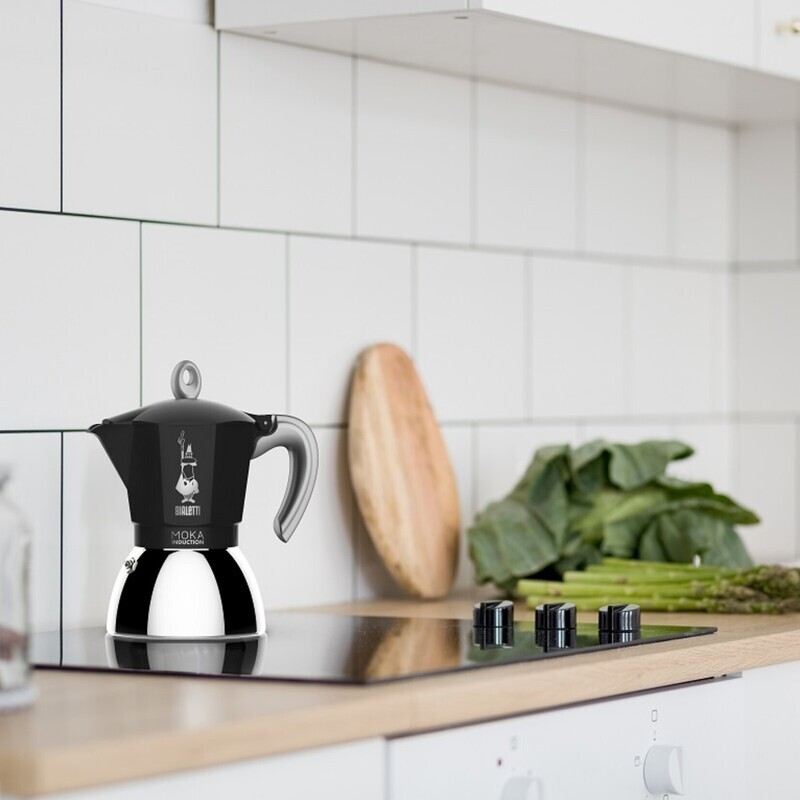 Bialetti Moka Induction Zwart
