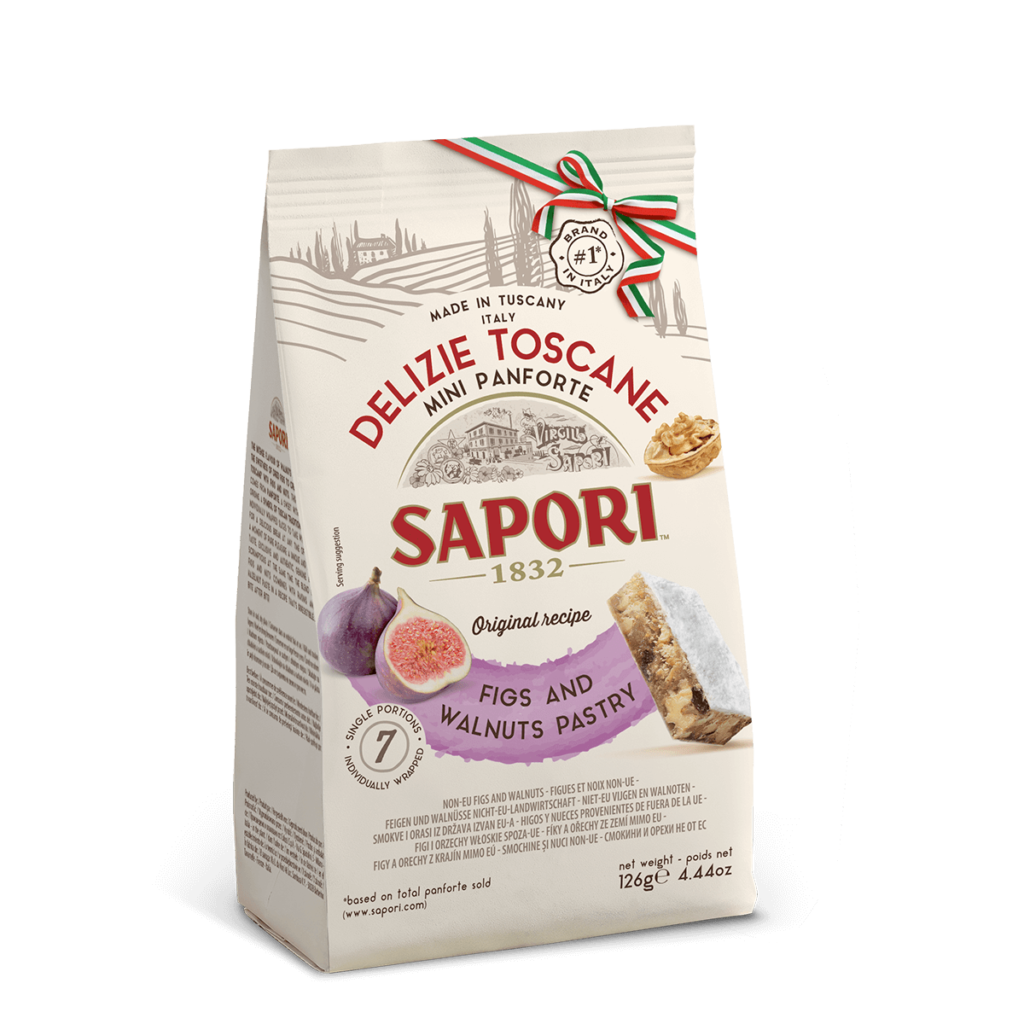 Sapori mini panforte met vijg en walnoten Sapori mini panforte met vijg en walnoten