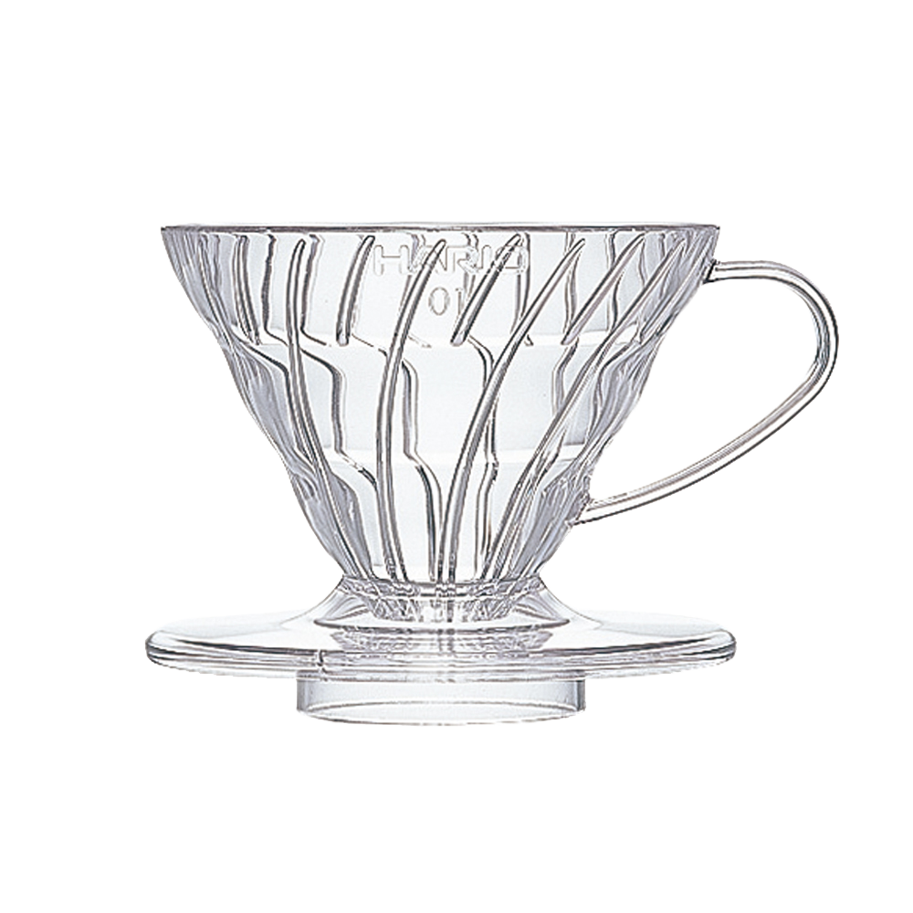 Hario V60 plastic Dripper, Kies grootte: 01