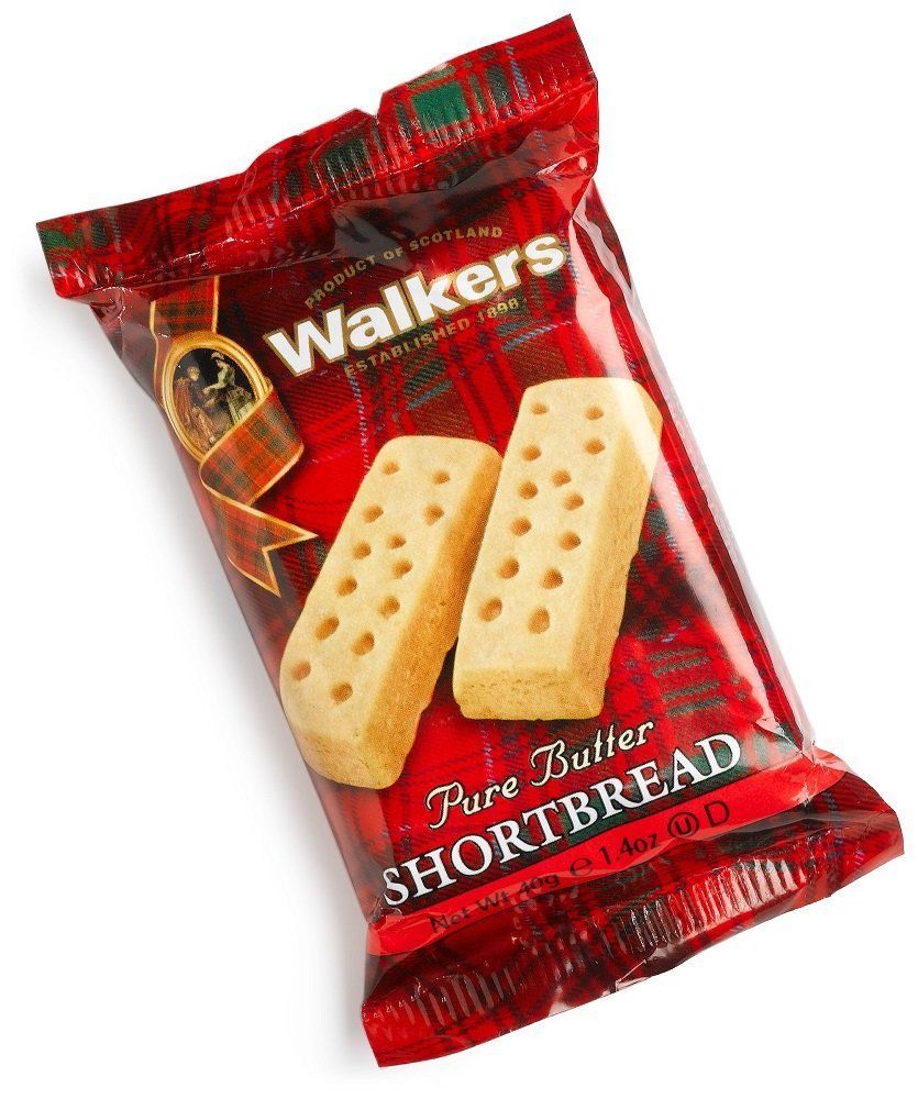 Walkers shortbread fingers 40 gr Walkers shortbread fingers 40 gr