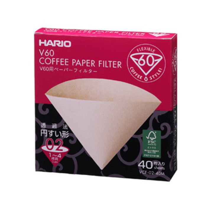 Hario V60 Papier filter misarashi /40