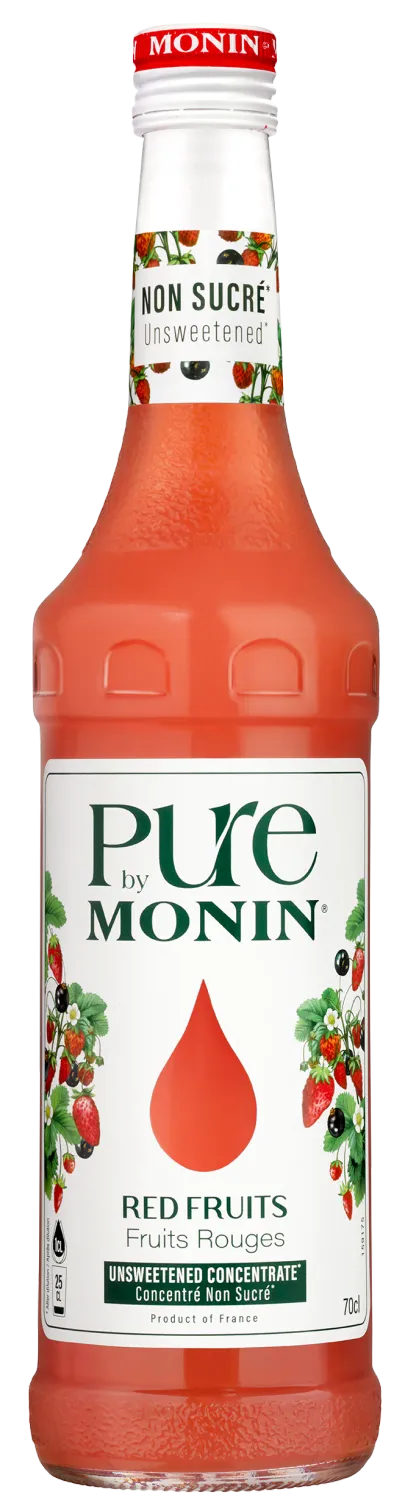 Monin PURE rode vruchten 70 cl