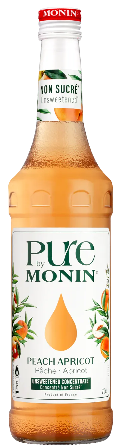 Monin PURE peach apricot 70 cl