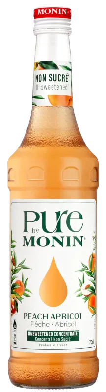 Monin PURE peach apricot 70 cl Monin PURE peach apricot 70 cl