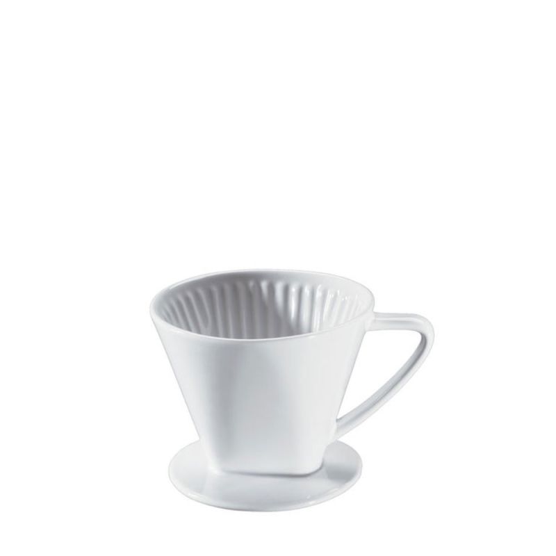 Cilio Koffiefilter porselein (4 maten)