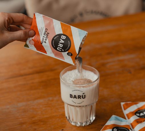 Baru Swirly hot chocolate poeder 20 gr
