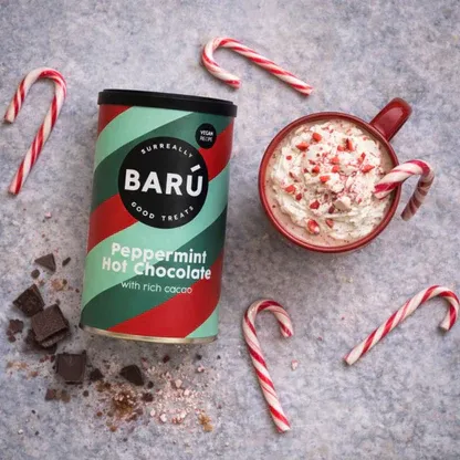 Baru Peppermint drinking chocolate 250 gr