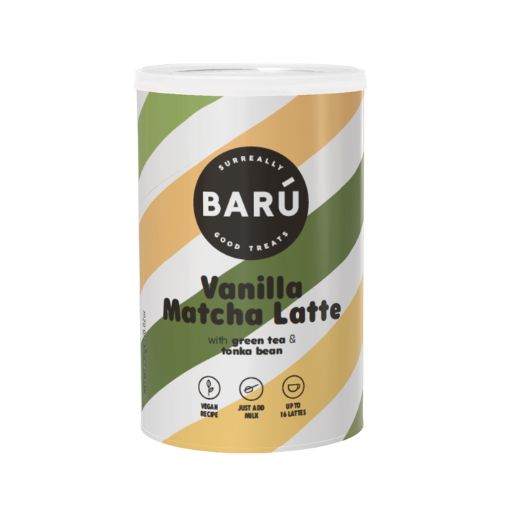 Baru Vanilla Matcha latte 250 gr Baru Vanilla Matcha latte 250 gr