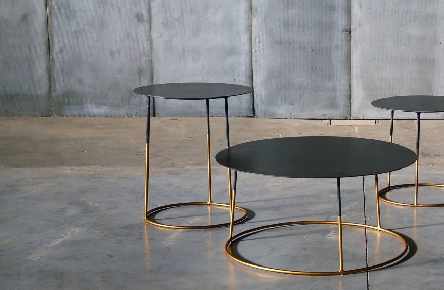 Heerenhuis - NIMBUS Couchtisch - Gold