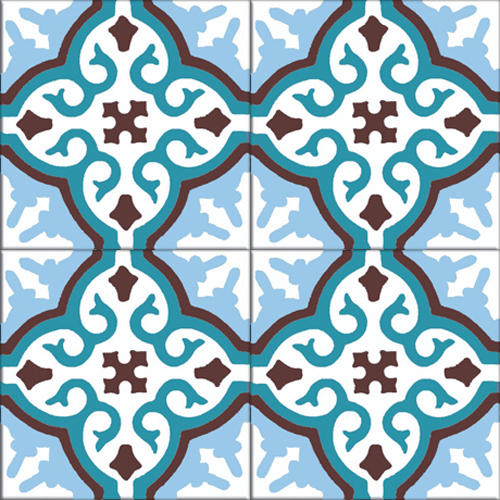 Zementfliese No. M0081