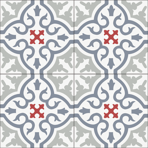 Zementfliese No. M0088