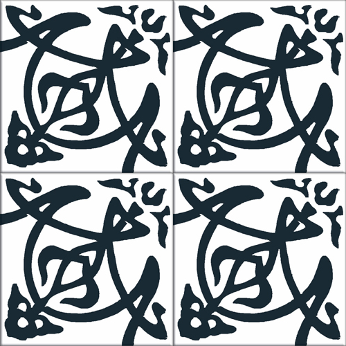 Zementfliese No. M0012