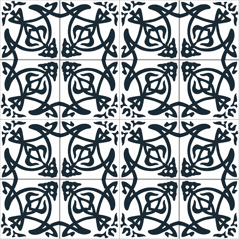 Zementfliese No. M0012
