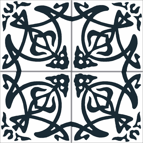 Zementfliese No. M0012