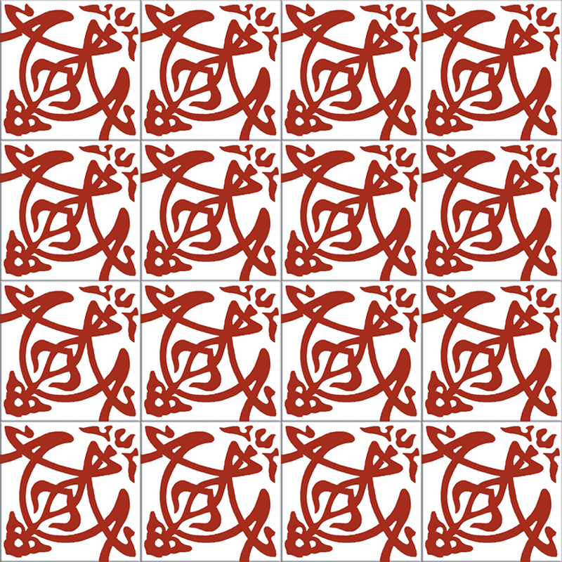 Zementfliese No. M0016