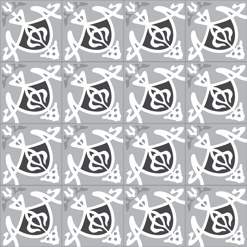 Zementfliese No. M0017