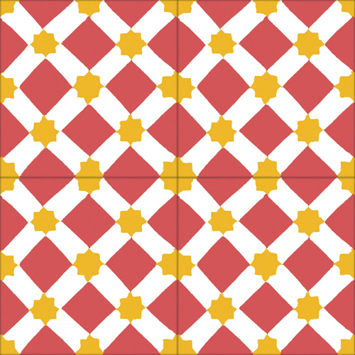 Zementfliese No. M0060