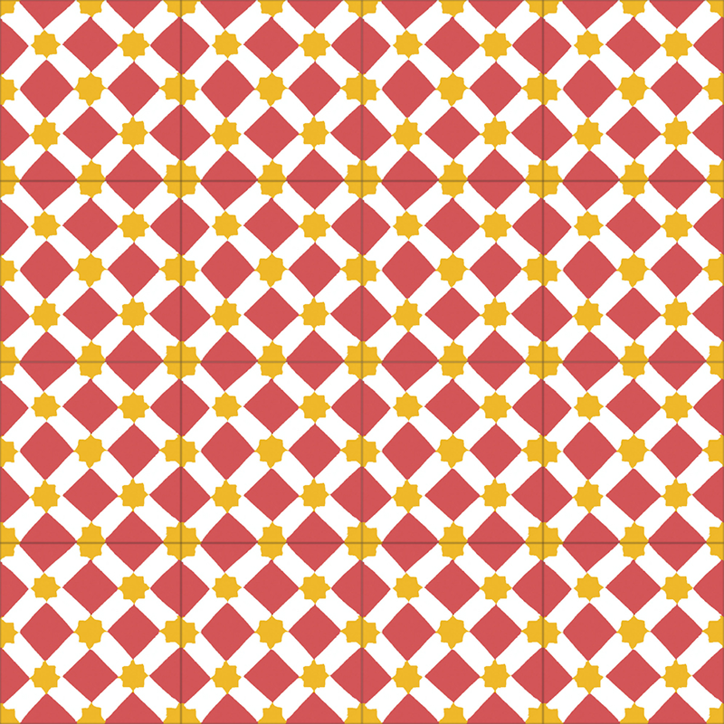 Zementfliese No. M0060