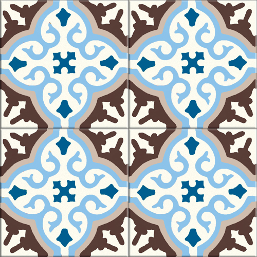 Zementfliese No. M0082